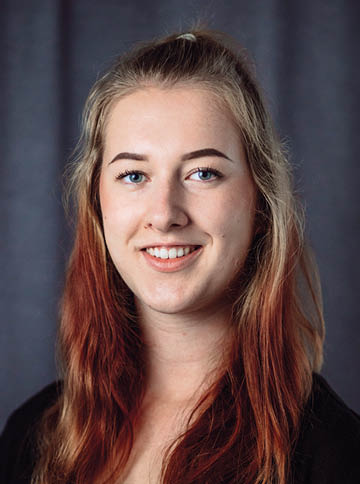 Portraitaufnahme von Lilly Widera