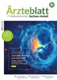 Titelblatt Ärzteblatt Sachsen-Anhalt 04/2026 
