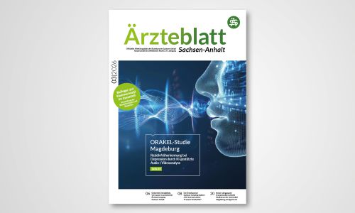 Titelseite Ärzteblatt Sachsen-Anhalt Ausgabe 03/2026 