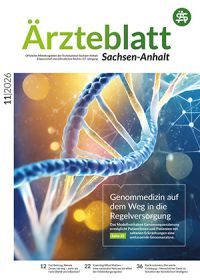 Titelblatt Ärzteblatt Sachsen-Anhalt 11/2026 