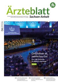 Titelblatt Ärzteblatt Sachsen-Anhalt 06/2026 