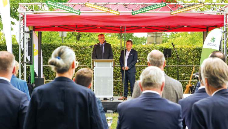 Parlamentarischer Abend 2025 der Ärztekammer Sachsen-Anhalt mit Rede zur Resilienz im Gesundheitssystem.